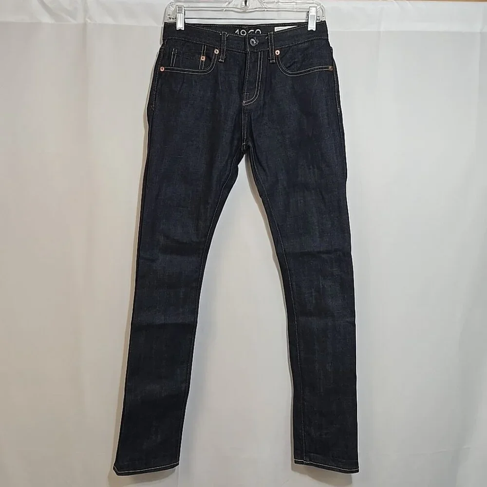 Gap 1969 Japanese Selvedge Denim Jeans Mens Size 28/30 (Actual 28/31) Skinny